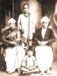 Palladam Sanjeeva Rao (sitting-left) & H Ramachandra Shastri (Standing)