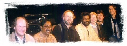 Rajan with his orchestra members from Europe.